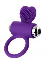 Фиолетовое виброкольцо с ресничками JOS PERY - JOS - в Жуковском купить с доставкой