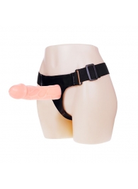 Телесный фаллоимитатор на трусиках Jessica Strap-On - 15,5 см. - Baile - купить с доставкой в Жуковском