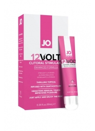 Возбуждающая сыворотка мощного действия JO Volt 12V - 10 мл. - System JO - купить с доставкой в Жуковском