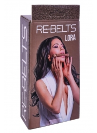 Кляп-трензель Lora с металлическими кольцами - Rebelts - купить с доставкой в Жуковском