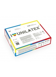 Разноцветные ароматизированные презервативы Unilatex Multifruits - 144 шт. - Unilatex - купить с доставкой в Жуковском