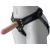 Черный пояс-трусики с двумя насадками  Экзотик-Linda  - 15,5 и 10,5 см. - LOVETOY (А-Полимер) - купить с доставкой в Жуковском
