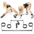 Комплект наручников и наножников с распорками Spread  em Bar and Cuff Set - Pipedream - купить с доставкой в Жуковском