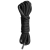 Черная веревка для бондажа Easytoys Bondage Rope - 5 м. - Easy toys - купить с доставкой в Жуковском