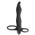 Черная вибронасадка для двойного проникновения Flirtini - 15,9 см. - Lola Games - купить с доставкой в Жуковском