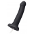 Черный фаллос с имитацией эякуляции Silicon Cum Dildo L - 19,6 см. - Strap-on-me - купить с доставкой в Жуковском