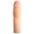 Телесная насадка-удлинитель на пенис PERFORMANCE 1.5INCH COCK XTENDER - 16 см. - Blush Novelties - в Жуковском купить с доставкой