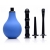 Анальный душ с 3 насадками Premium One-way Valve Anal Douche Set - XR Brands - купить с доставкой в Жуковском
