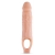 Телесный реалистичный фаллоудлинитель 9 Inch Silicone Cock Sheath Penis Extender - 22,86 см. - Blush Novelties - в Жуковском купить с доставкой