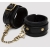 Черные оковы на ноги Bound to You Faux Leather Ankle Cuffs - Fifty Shades of Grey - купить с доставкой в Жуковском