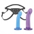 Страпон унисекс Beginners Strap-On с 2 насадками - 15 и 13 см. - Lux Fetish - купить с доставкой в Жуковском