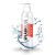 Возбуждающий гель-лубрикант SPLASHGLIDE HOT STIMULATIVE - 330 мл. - Splashglide - купить с доставкой в Жуковском