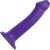 Фиолетовый фаллоимитатор-насадка Strap-On-Me Dildo Dual Density size L - 19 см. - Strap-on-me - купить с доставкой в Жуковском