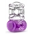 Фиолетовое эрекционное виброкольцо One Night Stand Vibrating C-Ring - Blush Novelties - в Жуковском купить с доставкой