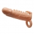 Телесная удлиняющая насадка Penis Sleeve Emmitt - 17 см. - Baile - в Жуковском купить с доставкой