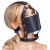 Черный намордник с кляпом-шаром Head Harness With A Gag - Orion - купить с доставкой в Жуковском