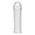 Текстурированная насадка на пенис Clear Textured Penis Enhancing Sleeve Extension - 16,5 см. - BlueLine - в Жуковском купить с доставкой