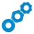 Комплект из трех голубых колец для эрекции 3-Pack Nuts   Bolts Stretch Cock Ring Set - BlueLine - в Жуковском купить с доставкой