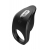 Черное эрекционное виброкольцо Vibro Lust Ring - MALESATION - в Жуковском купить с доставкой