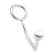 Кольцо на пенис с анальным стимулятором Stainless Steel Anal Hook   Cock Ring - BlueLine - в Жуковском купить с доставкой