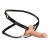 Телесный полый страпон 2  Erection 28X Smooth Vibrating Silicone Penis Sheath - 16 см. - XR Brands - купить с доставкой в Жуковском