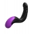 Черно-фиолетовый вибромассажёр простаты Hyper-Pulse P-Spot Massager - Pipedream - в Жуковском купить с доставкой