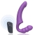 Фиолетовый безремневой страпон Straples Strap-On Dildo - Erokay - купить с доставкой в Жуковском