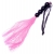 Розовая силиконовая плеть - 35,5 см. - Boys of Toys - купить с доставкой в Жуковском