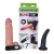Страпон с 2 насадками и вибрацией UniStrap - 19 и 12 см. - LOVETOY (А-Полимер) - купить с доставкой в Жуковском