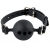 Силиконовый кляп-шар с отверстиями для дыхания Silicone Breathable Ball Gag Small - Pipedream - купить с доставкой в Жуковском