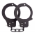 Чёрные наручники из листового металла BONDX METAL CUFFS BLACK - Dream Toys - купить с доставкой в Жуковском