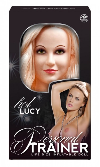 Надувная кукла с вибрацией и 2 любовными отверстиями Hot Lucy Lifesize Love Doll - NMC - в Жуковском купить с доставкой