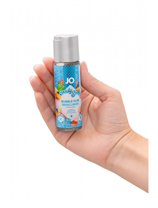 Смазка на водной основе Candy Shop Bubblegum с ароматом жвачки - 60 мл. - System JO - купить с доставкой в Жуковском