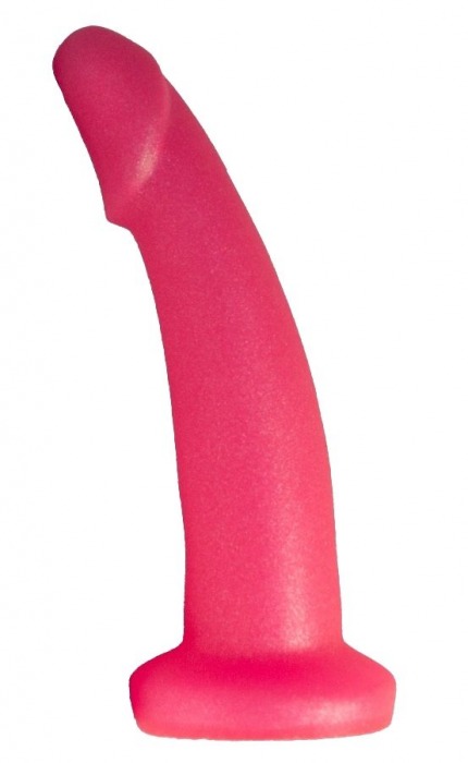 Розовый плаг-массажёр для простаты - 13,5 см. - LOVETOY (А-Полимер) - в Жуковском купить с доставкой