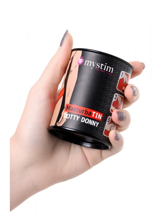 Компактный мастурбатор MasturbaTIN Dotty Donny - MyStim - в Жуковском купить с доставкой