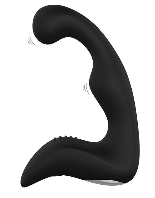 Чёрный перезаряжаемый массажёр простаты BOOTY PLEASER - Dream Toys - в Жуковском купить с доставкой