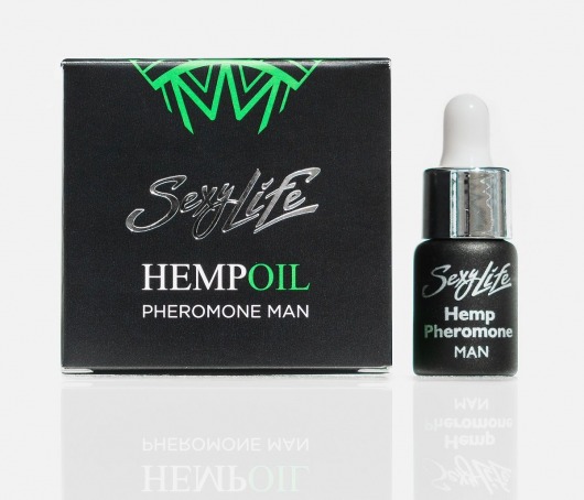 Мужские духи с феромонами Sexy Life HEMPOIL man - 5 мл. -  - Магазин феромонов в Жуковском