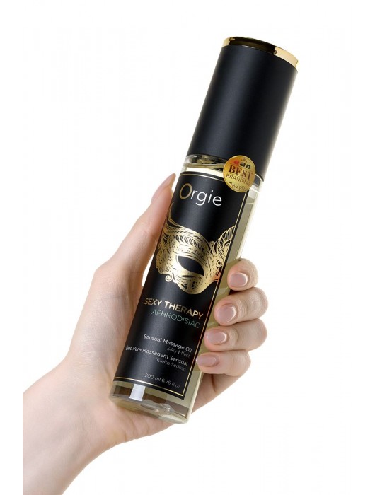 Минеральное массажное масло Orgie Sexy Therapy Afrodisiac - 200 мл. - ORGIE - купить с доставкой в Жуковском