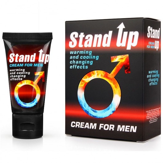 Возбуждающий крем для мужчин Stand Up - 25 гр. - Биоритм - купить с доставкой в Жуковском