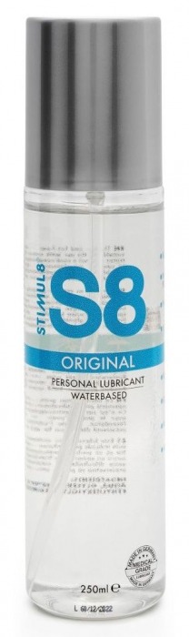 Универсальный лубрикант на водной основе S8 Original Lubricant - 250 мл. - Stimul8 - купить с доставкой в Жуковском