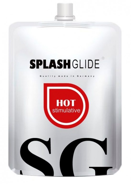 Возбуждающий лубрикант на водной основе Splashglide Hot Stimulative - 100 мл. - Splashglide - купить с доставкой в Жуковском