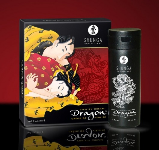 Интимный мужской крем  Дракон - Shunga - купить с доставкой в Жуковском
