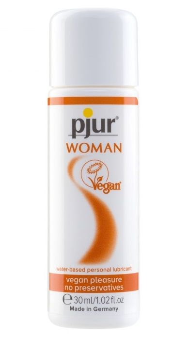 Лубрикант pjur WOMAN Vegan на водной основе - 30 мл. - Pjur - купить с доставкой в Жуковском