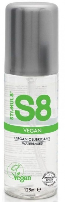Веганский лубрикант на водной основе S8 Vegan Lube - 125 мл. - Stimul8 - купить с доставкой в Жуковском
