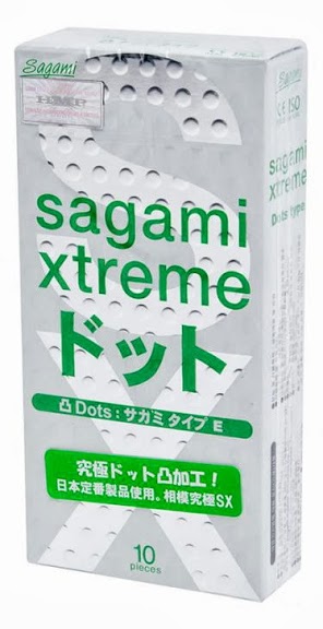 Презервативы Sagami Xtreme Type-E с точками - 10 шт. - Sagami - купить с доставкой в Жуковском