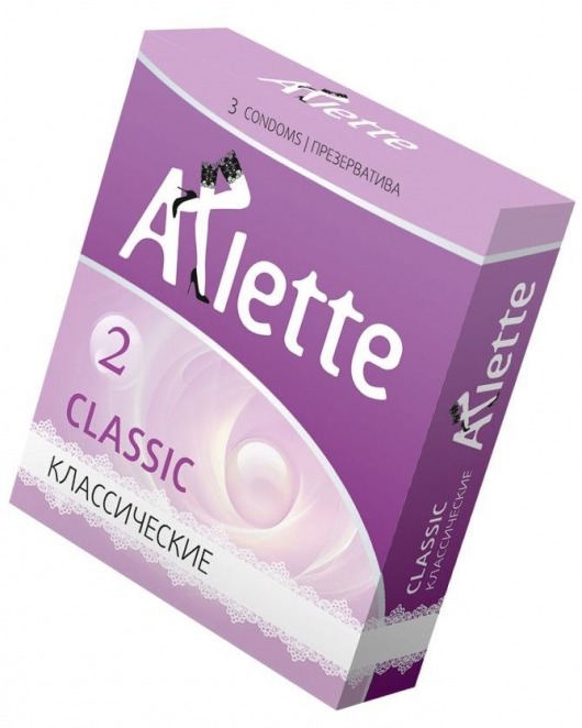 Классические презервативы Arlette Classic - 3 шт. - Arlette - купить с доставкой в Жуковском