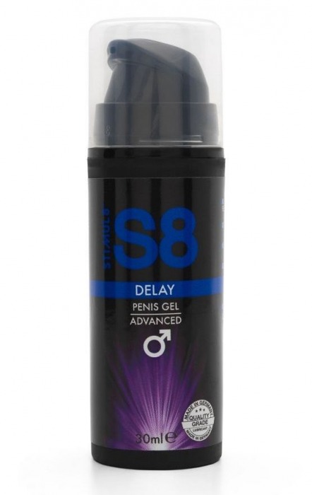 Пролонгирующий гель для мужчин S8 Delay Gel - 30 мл. - Stimul8 - купить с доставкой в Жуковском