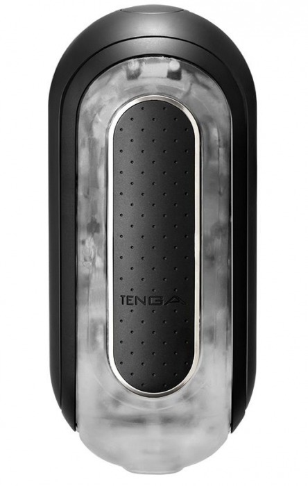 Черный мастурбатор Flip Zero с вибрацией - Tenga - в Жуковском купить с доставкой