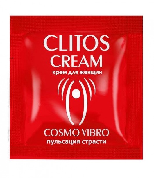 Пробник возбуждающего крема для женщин Clitos Cream - 1,5 гр. - Биоритм - купить с доставкой в Жуковском
