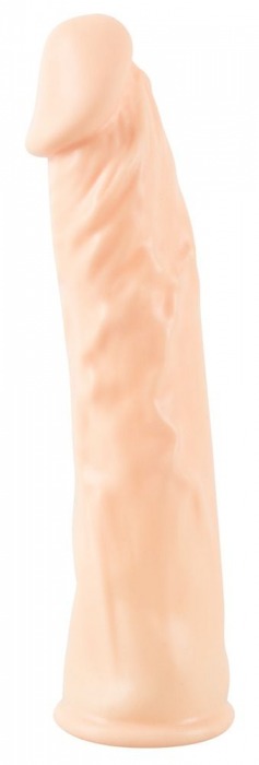 Телесная насадка-удлинитель Silicone Extension - 19 см. - Orion - в Жуковском купить с доставкой